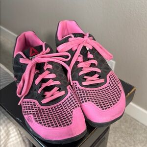 Reebok Women's Athletic Shoes in Pink and Black